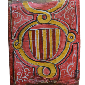 ESCUDO FONDO ROJO