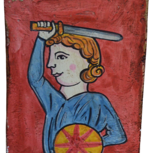 GUERRERO ESCUDO REDONDO